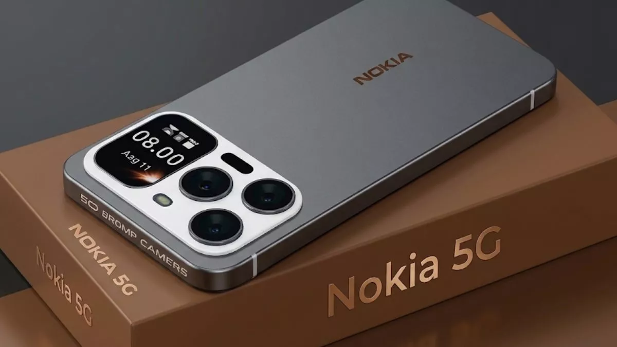 Nokia 1100 5G Phone – 200MP Camera, 7000mAh Battery, 18GB RAM AMOLED Display at ₹10,999!